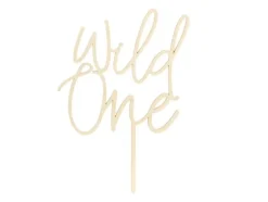 Udstyr Til Kagedekoration>Wild One trætop, 22 cm