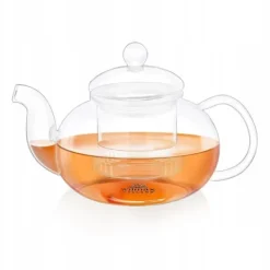 Tebryggere>Wilmax tekande i glas 1,2 l med glassi – komfur­sikker