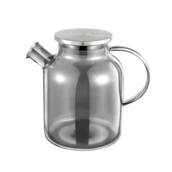 Tebryggere>Wilmax Varmebestandig Glas Tekande 1,6L Grå