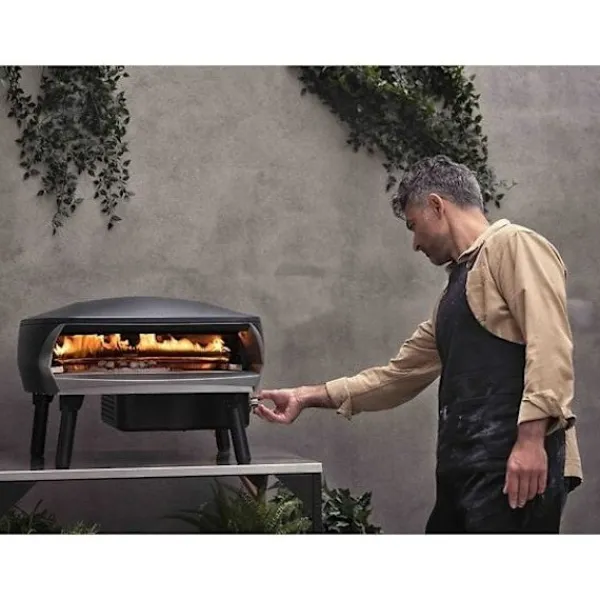 Griller>Witt Etna Fermo Pizzaovn, Sort - Ny