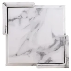 6x Coasters med Holder - Firkant Online