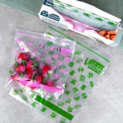 Madopbevaringsposer>40x lynlåsposer til opbevaring og frysning af mad