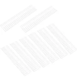 8x Skillevægge til Organisering af Skuffer - Hvid Discount