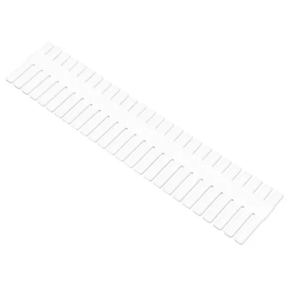 8x Skillevægge til Organisering af Skuffer - Hvid Discount