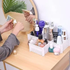 8x Skillevægge til Organisering af Skuffer - Hvid Discount