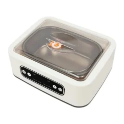 Yogurtmaskiner>Yoghurtmaskine - Elektrisk - 1,6 L - 9 Kopper 100 ml - LED-display - Touch betjening - 20 W 220 V 50 Hz EU-stik - 304 Rustfrit stål/glas - Hvid