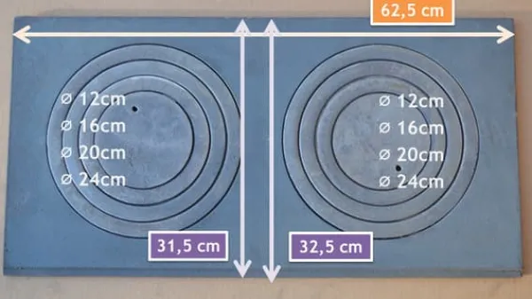 Bordkomfur>ZAG54 - 62,5 x 31,5 cm