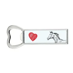 Cocktailshakers & Drinkudstyr>Zweibrücker - flaskeåbner med hest, personlig køleskabsåbner, unik gave til en mand fra Art-Dog